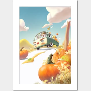 Pumpkin Patch Posters and Art